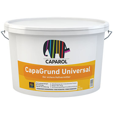 CapaGrund Universal 12,5 л Caparol Грунтовка для наружных и внутренних работ колеруемая CapaGrund Universal 12,5 л Caparol Грунтовка для наружных и внутренних работ колеруемая